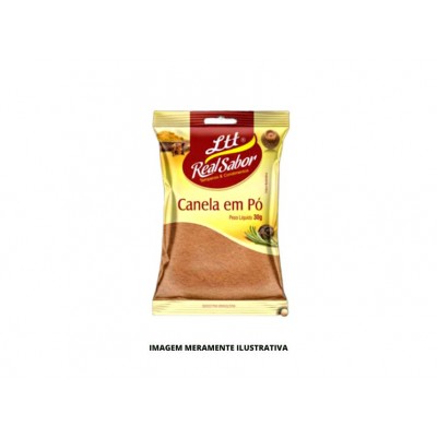 TEMPERO - REAL SABOR - 30g - CANELA PO - CX50